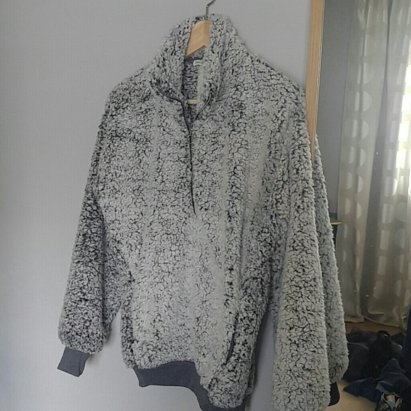 express oversized sherpa